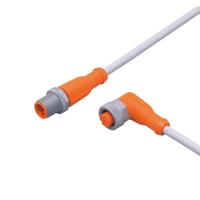 ifm Electronic EVW017 Verbindingskabel Aantal polen (sensoren): 4, 5 Stekker, recht, Bus, haaks 1.5 m 1 stuk(s)
