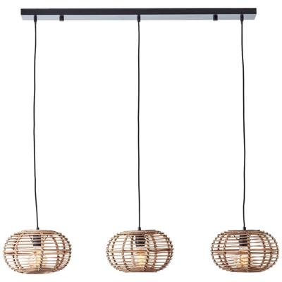Brilliant Rotan eettafel hanglampWoodball - 99884/06
