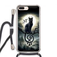 Moonlight Companions: iPhone 7 PLUS Transparant Hoesje met koord