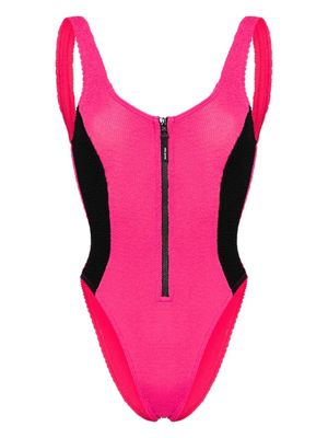 Bond-eye maillot de bain zippé Splice Mara - Rose