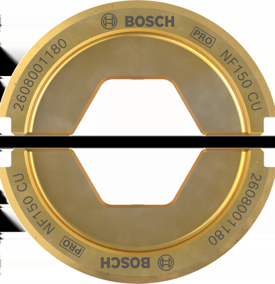 Bosch Accessoires PRO Krimpmatrijs | NF150 CU | 150 mm | Koper - 2608001180