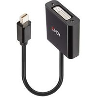 Lindy 41736 tussenstuk voor kabels Mini DisplayPort DVI-D Zwart - thumbnail