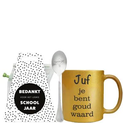 ''Juf je bent goud waard' cadeaupakket' kopen? | FOR YOU GIFTS ''Juf je bent goud waard' cadeaupakket' kopen? | FOR YOU GIFTS