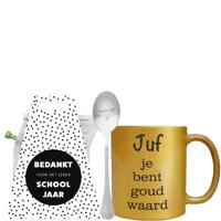 ''Juf je bent goud waard' cadeaupakket' kopen? | FOR YOU GIFTS