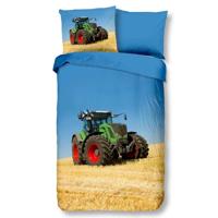 Dekbedovertrek Katoen Tractor 140x200 Cm Good Morning - Dekbed-Discounter.nl