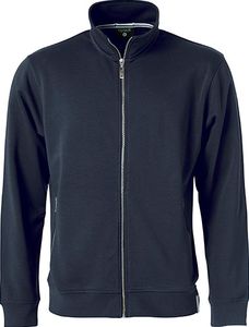 SALE! Clique 021058 Classic French Terry jacket -  Dark navy - Maat 3XL