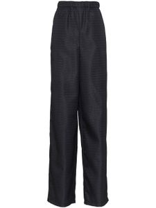 Prada pantalon Re-Nylon à coupe ample - Noir