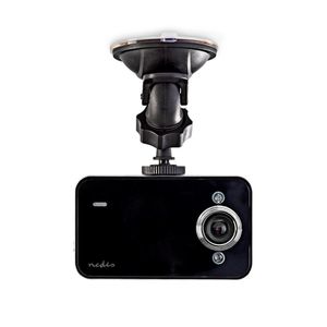 Nedis DCAM06BK Dashcam Hd 720p 1 Ch 2,4 Inch Kijkhoek Van 60°