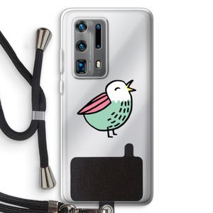 Birdy: Huawei P40 Pro Plus Transparant Hoesje met koord