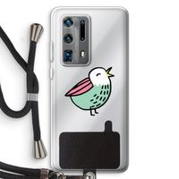 Birdy: Huawei P40 Pro Plus Transparant Hoesje met koord