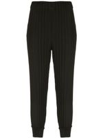 3.1 Phillip Lim pantalon de jogging à design plissé - Noir