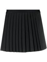 Maje high-waist pleated skort - Noir - thumbnail