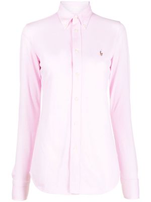 Polo Ralph Lauren chemise Heidi à broderies - Rose