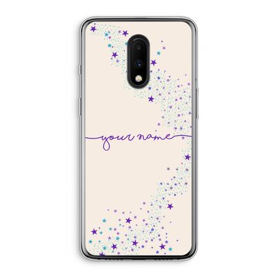 Sterren: OnePlus 7 Transparant Hoesje