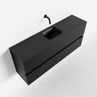 Toiletmeubel Mondiaz Ada | 120 cm | Meubelkleur Urban | Lex wastafel Urban Midden | Zonder kraangat
