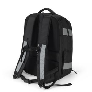 Dicota REFLECTIVE 32-38 Liter Laptoprugzak Geschikt voor max. (laptop): 43,9 cm (17,3) Zwart