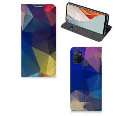 OnePlus Nord N100 Stand Case Polygon Dark OnePlus Nord N100 Stand Case Polygon Dark