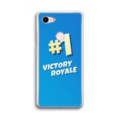 Victory Royale: Google Pixel 3 Transparant Hoesje