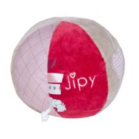 Jipy Knuffelbal + Geluid Roze - thumbnail