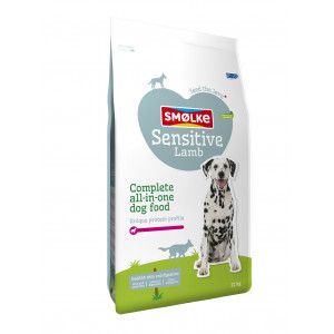 Smølke Sensitive lam hondenvoer 2 x 3 kg