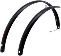 Curana spatbordset "clite" fender set clite ilu 55mm w.light black Curana spatbordset "clite" fender set clite ilu 55mm w.light black