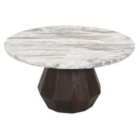 Salontafel Oberoy 80Ø (Bruin)