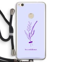Be a wildflower: Huawei Ascend P8 Lite (2017) Transparant Hoesje met koord