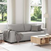 3-zitsbank Wolkengrijs 180 cm Stof