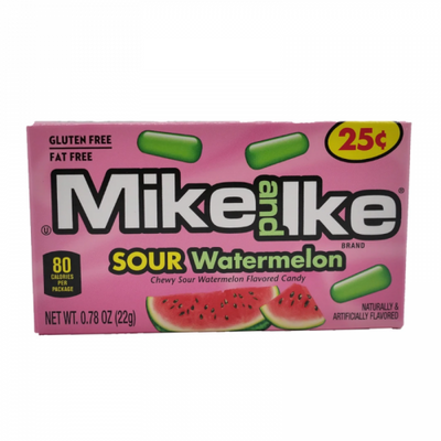 Mike & Ike Mike & Ike - Sour Watermelon 22 Gram