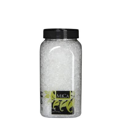 glas brokken transparant fles 650 ml - Mica decorations