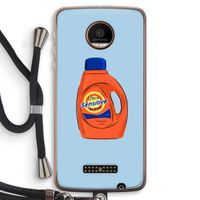 Ultra Sensitive: Motorola Moto Z Force Transparant Hoesje met koord