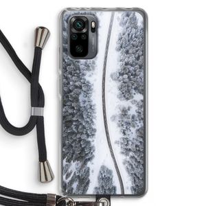 Snøfall: Xiaomi Redmi Note 10 Pro Transparant Hoesje met koord