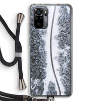 Snøfall: Xiaomi Redmi Note 10 Pro Transparant Hoesje met koord