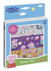 Peppa Pig 3 vellen en speelachtergrond - creatief speelgoed