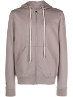 Rick Owens X Champion hoodie zippé à logo brodé - Marron