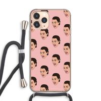 Ugly Cry Call: iPhone 11 Pro Transparant Hoesje met koord