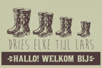 Welkom familienaam Welkom familienaam