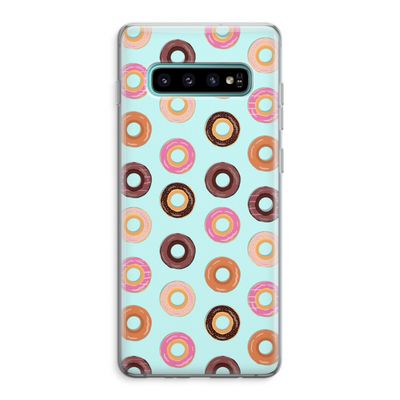 Donuts: Samsung Galaxy S10 Plus Transparant Hoesje