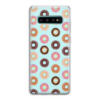 Donuts: Samsung Galaxy S10 Plus Transparant Hoesje