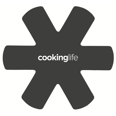 Cookinglife Pannenbeschermers Antraciet ø 38 cm - 2 stuks