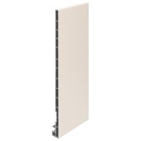 Keralit dakrand boeideel 300mm - Crème (2831)