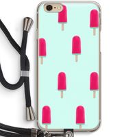 Waterijsje: iPhone 6 / 6S Transparant Hoesje met koord