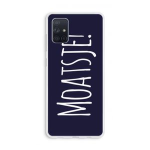 Moatsje!: Galaxy A71 Transparant Hoesje