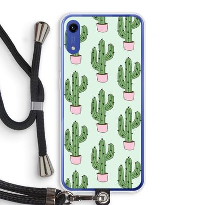 Cactus Lover: Honor Play 8A Transparant Hoesje met koord