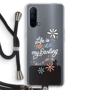Tough Life: OnePlus Nord CE 5G Transparant Hoesje met koord