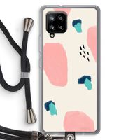 Monday Surprise: Samsung Galaxy A42 5G Transparant Hoesje met koord Monday Surprise: Samsung Galaxy A42 5G Transparant Hoesje met koord