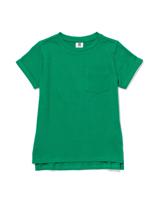 HEMA Kinder T-shirt Structuur Groen (groen)
