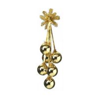 Kerstballen set. hangend 10 cm - Goud - Decoris