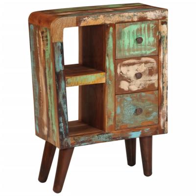 Dressoir 55x30x80 cm massief gerecycled hout