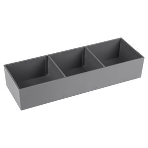 Lade Organizer Differnz 32x11x6 cm Grijs Differnz